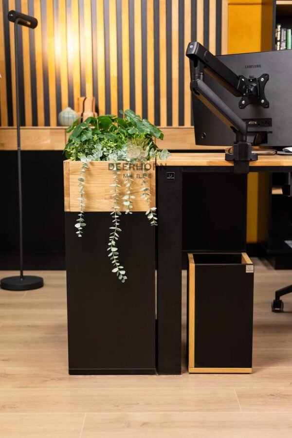 stylowe biurko z miejscem na rośliny stylowe biurko z miejscem na rośliny